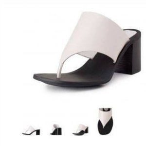 Jeffrey Campbell - WILDEVE Sandal, Size 9, Very soft Ivory color